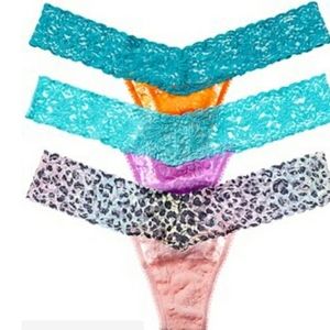 Hanky Panky 3pk Lace Thong